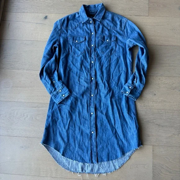 All Saints | Dresses | All Saints Zelda Denim Dress | Poshmark